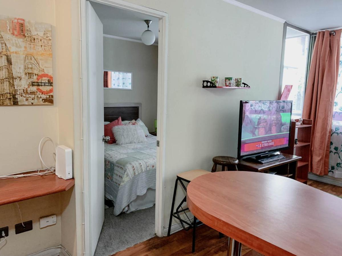 Depto 2 Metro Plaza De Armas Apartment ซานติอาโก ภายนอก รูปภาพ